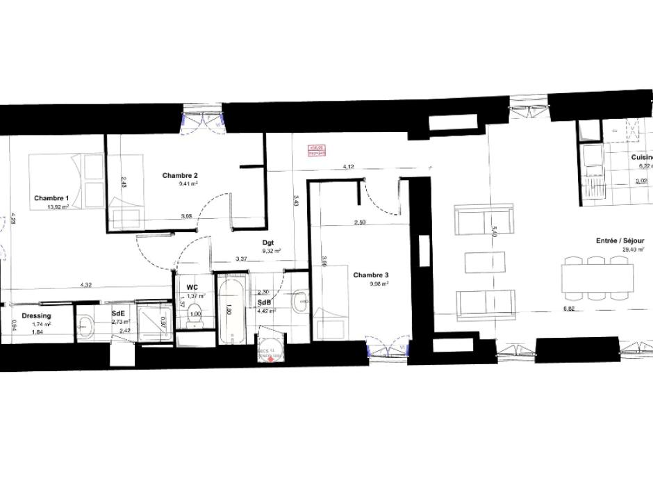 Ac3- vente appartement 
cancale
 1746574598