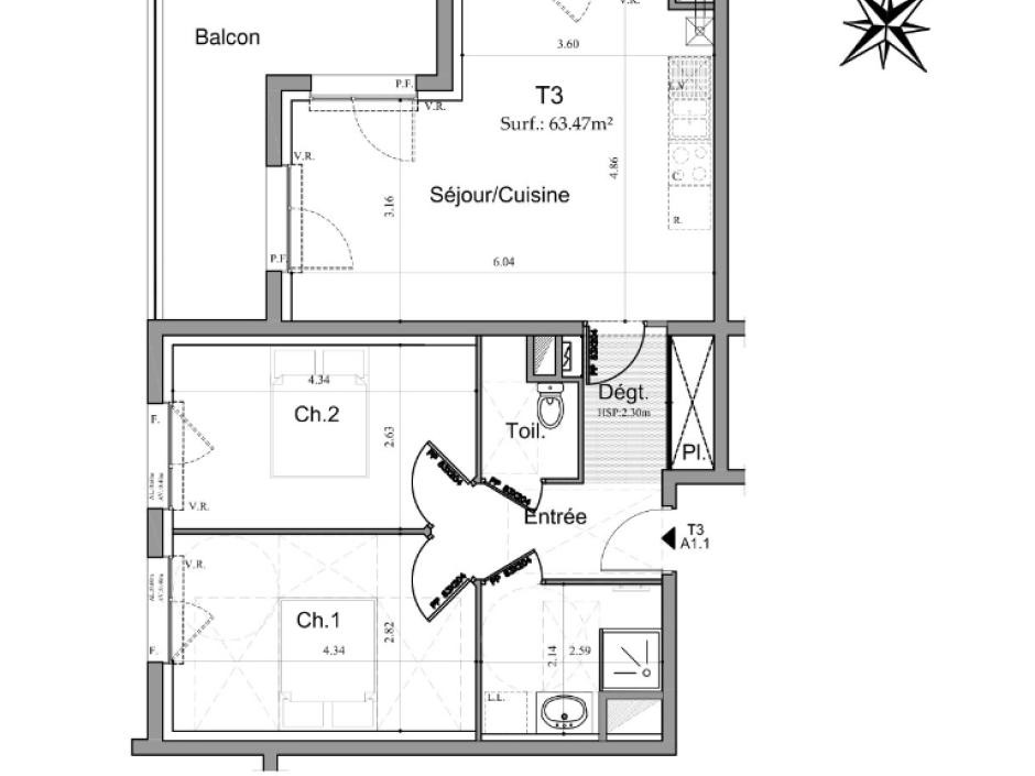 Ac3- vente appartement 
cancale
 1765932023