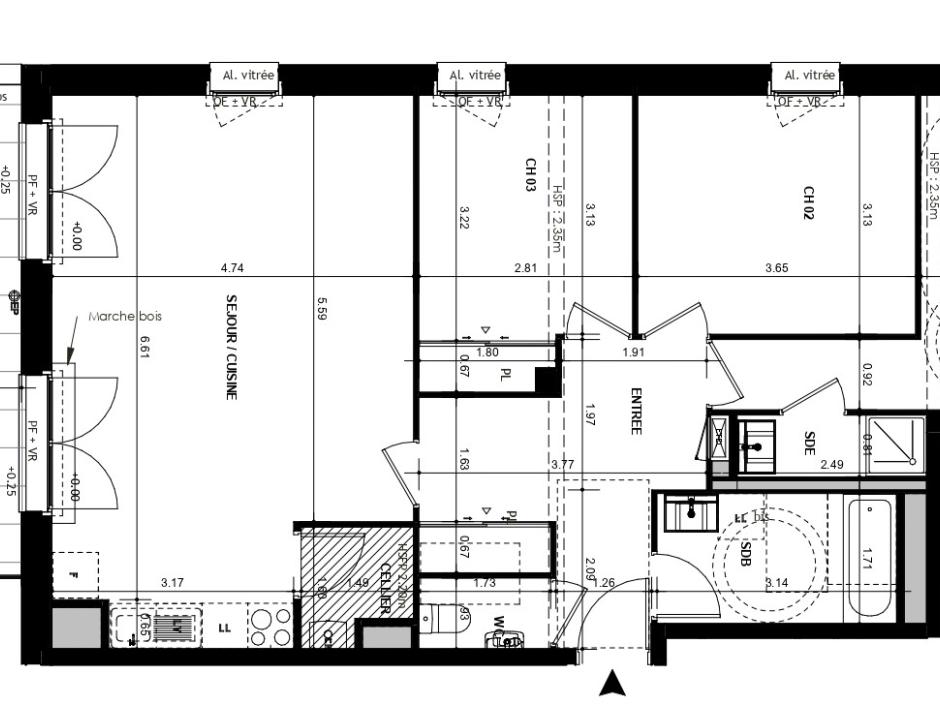 Ac3- vente appartement 
chantepie
 1747783919