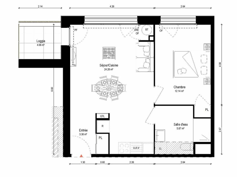 Ac3- vente appartement 
chantepie
 1760657450