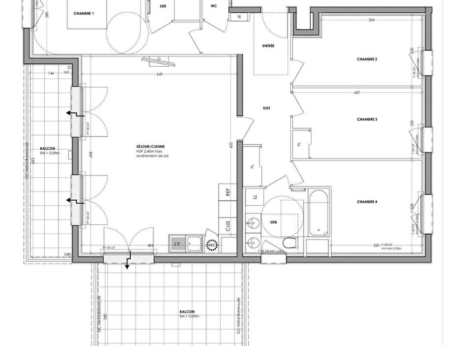 Ac3- vente appartement 
chantepie
 1760657453