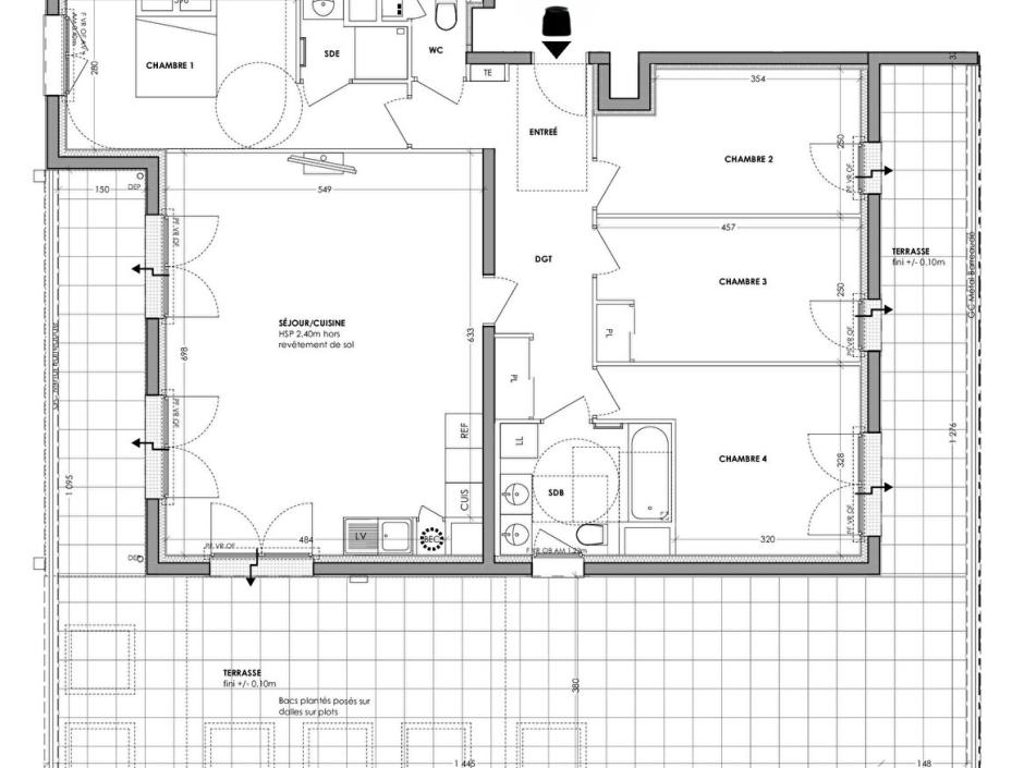Ac3- vente appartement 
chantepie
 1760657454