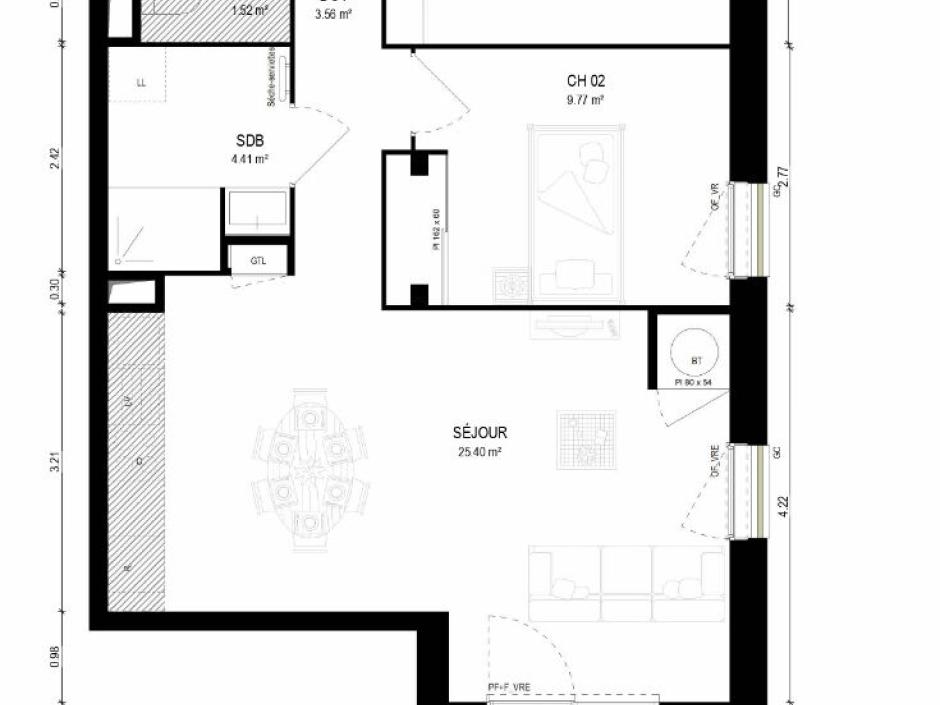 Ac3- vente appartement 
chantepie
 1771979521