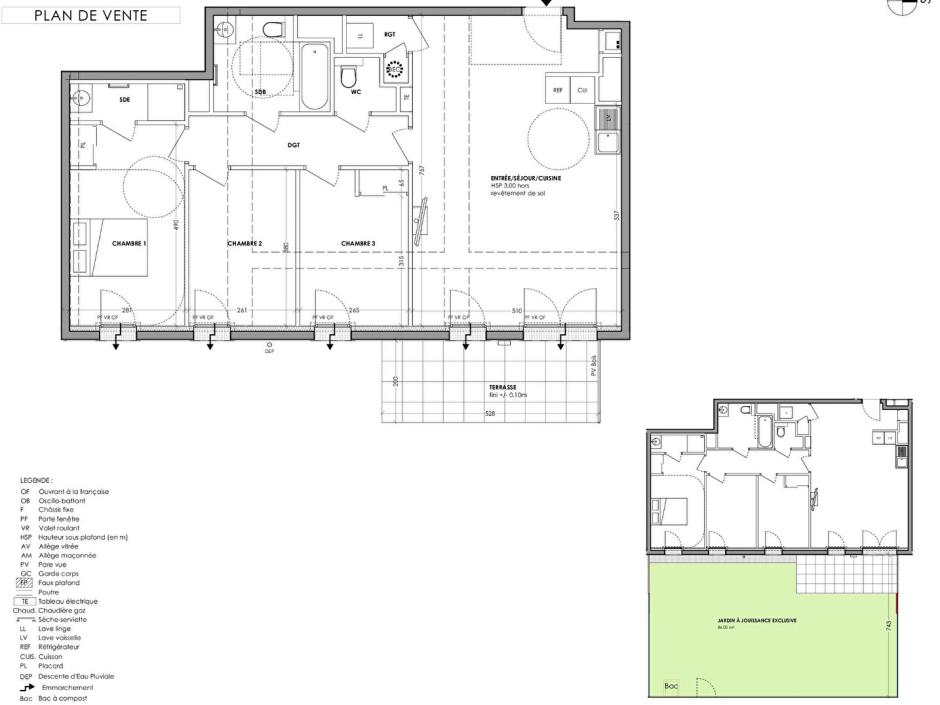 Ac3- vente appartement 
chantepie
 1778628994