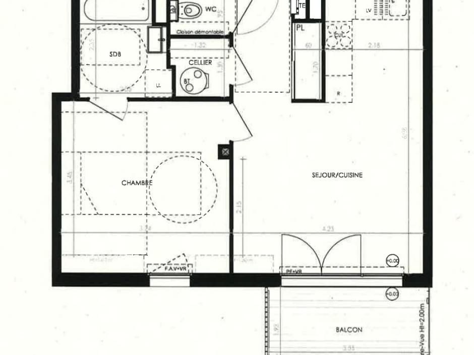 Ac3- vente appartement 
la richardais
 1746575175