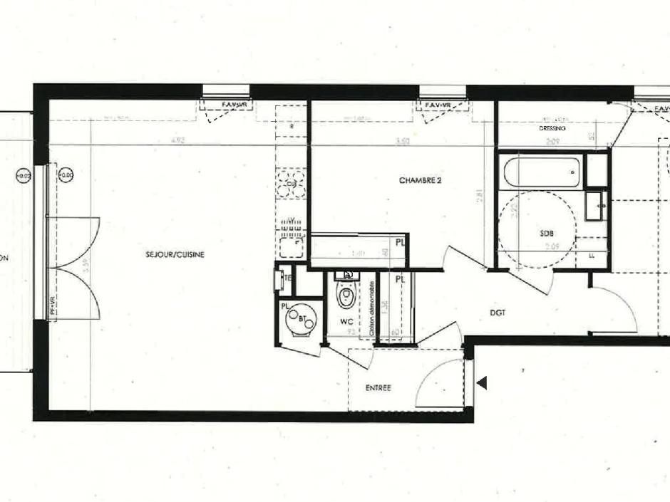 Ac3- vente appartement 
la richardais
 1754436655