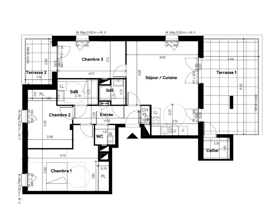 Ac3- vente appartement 
nantes
 1778283723