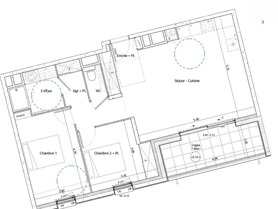 Ac3- vente appartement 
orgeres
 1746833521