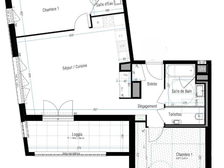 Ac3- vente appartement 
rennes
 1745364715