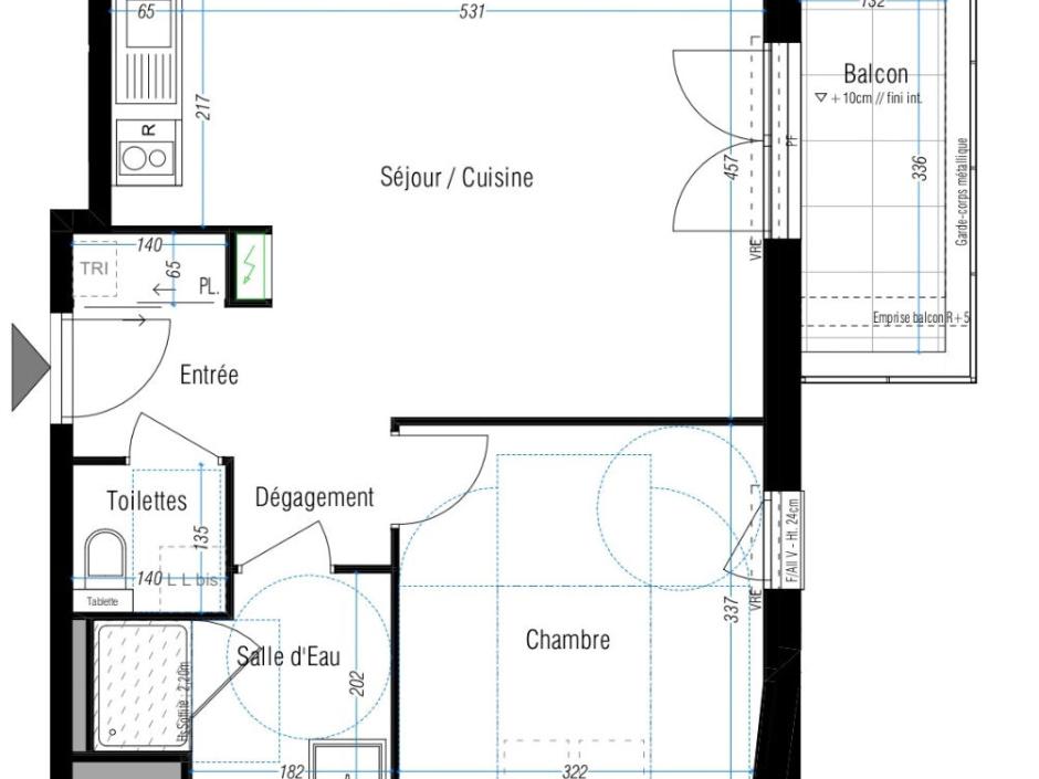 Ac3- vente appartement 
rennes
 1746833646