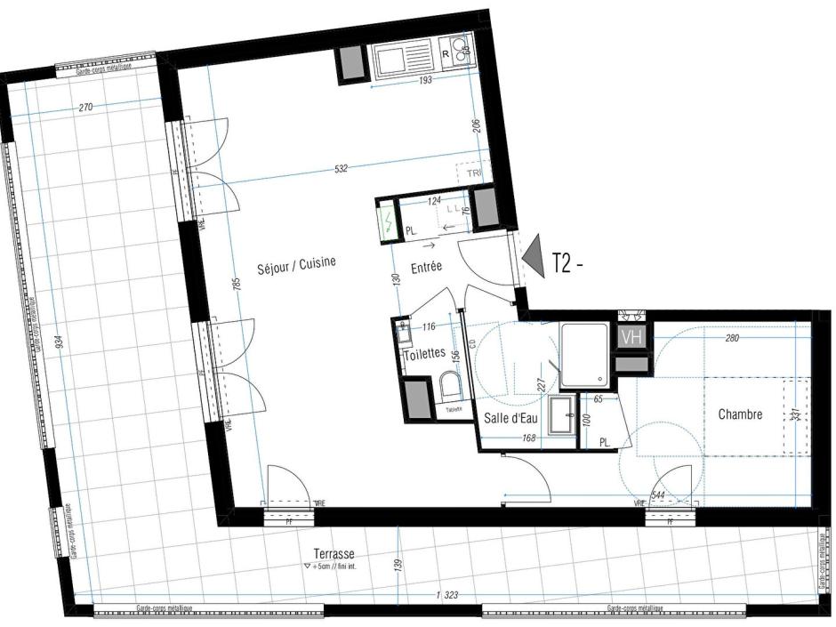 Ac3- vente appartement 
rennes
 1746833672
