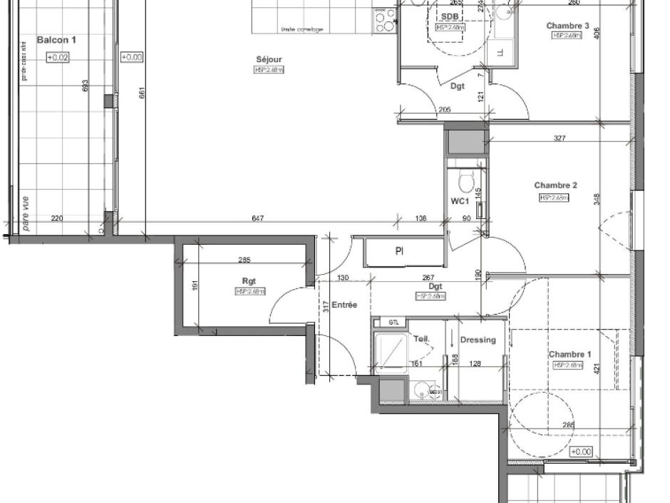 Ac3- vente appartement 
rennes
 1746834098