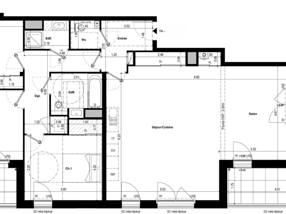 Ac3- vente appartement 
rennes
 1761697989