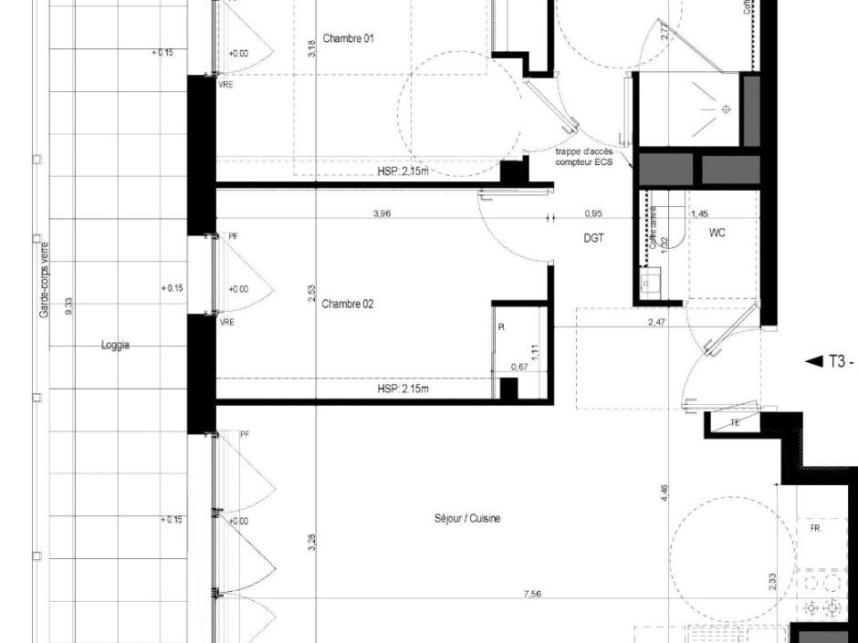 Ac3- vente appartement 
rennes
 1764376439