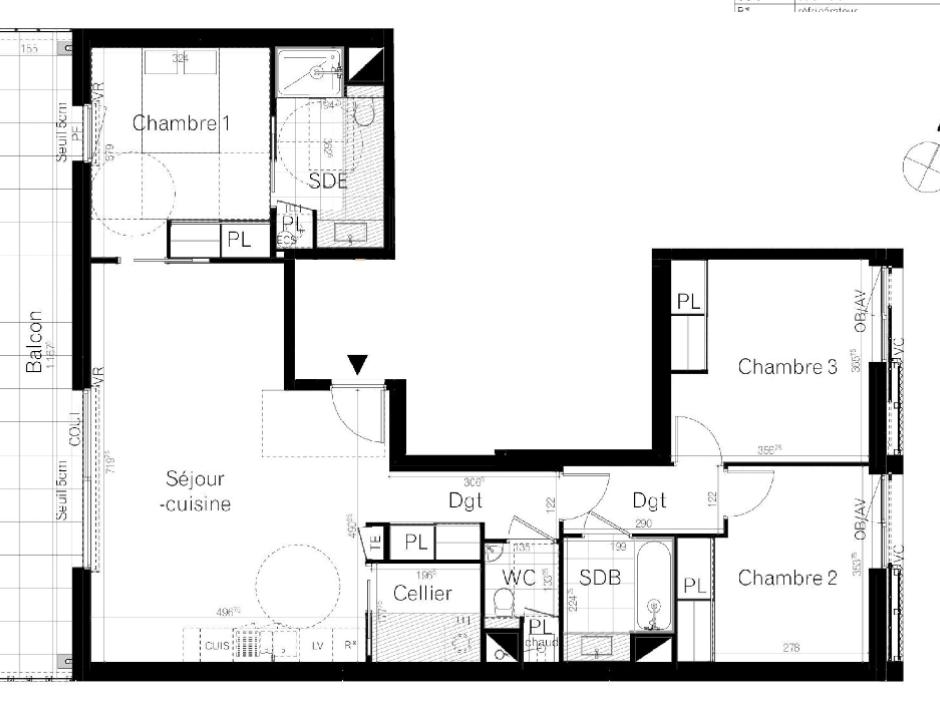 Ac3- vente appartement 
rennes
 1774398918