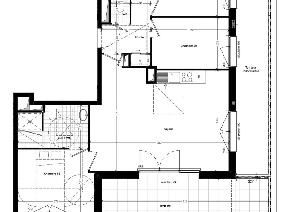 Ac3- vente appartement 
rennes
 1777419097