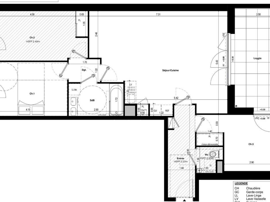 Ac3- vente appartement 
rennes
 1777419323
