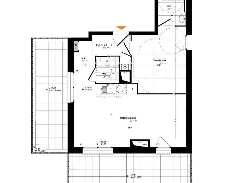 Ac3- vente appartement 
rennes
 1777678606