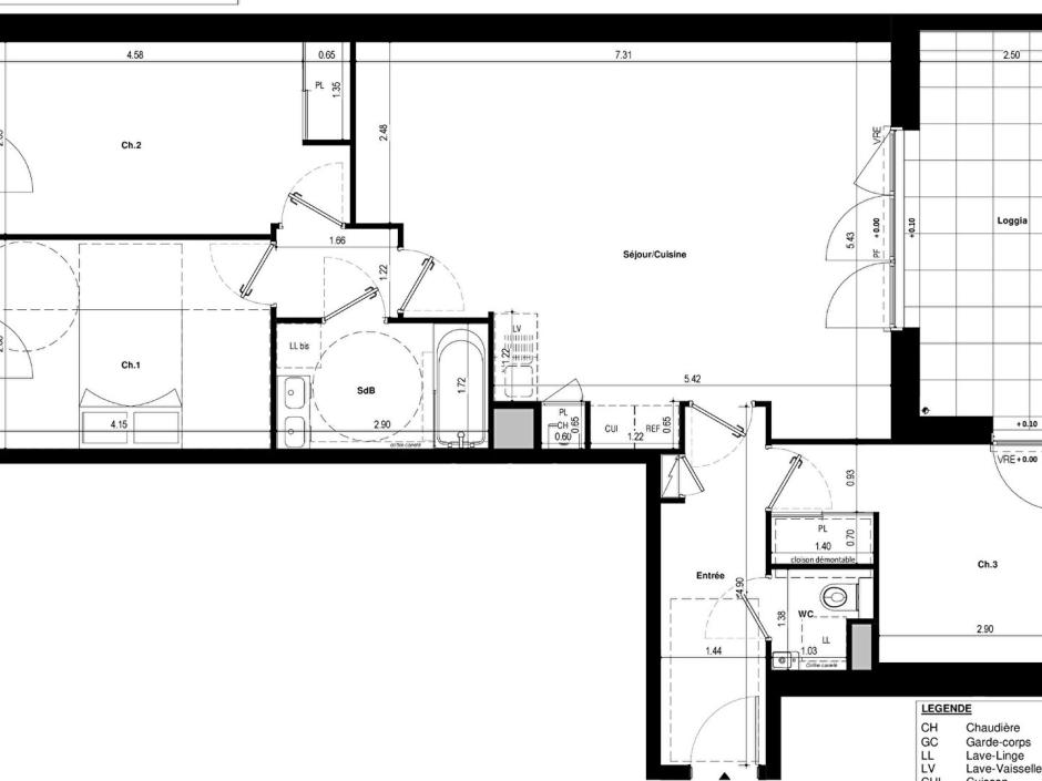 Ac3- vente appartement 
rennes
 1777678697