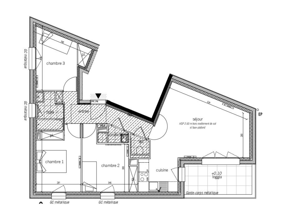 Ac3- vente appartement 
saint malo
 1746833574