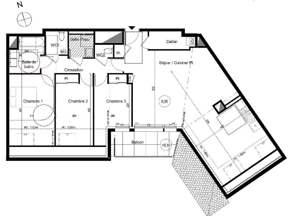 Ac3- vente appartement 
saint malo
 1746834053