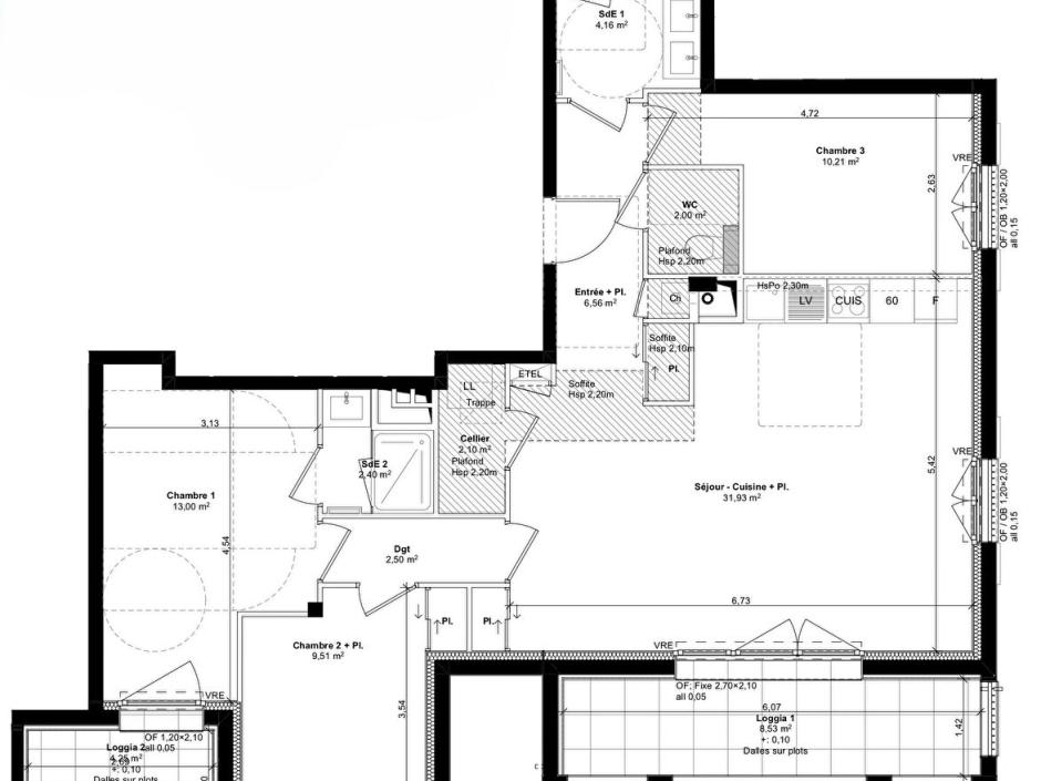 Ac3- vente appartement 
saint malo
 1778628865