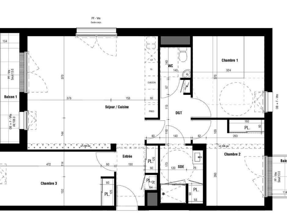 Ac3- vente appartement 
saint nazaire
 1746574785