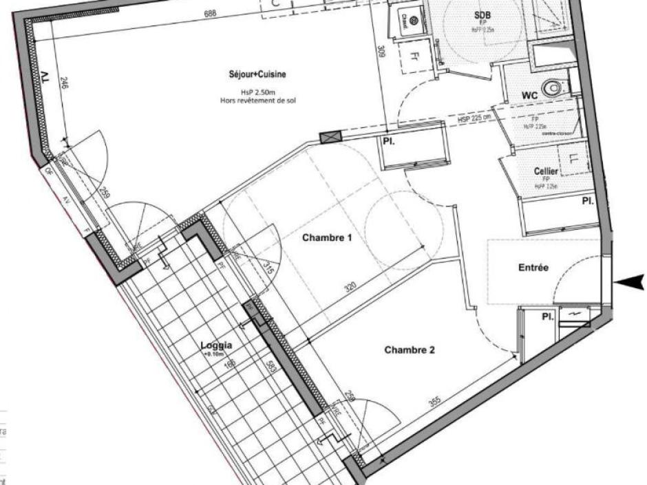Ac3- vente appartement 
thorigne fouillard
 1746574484