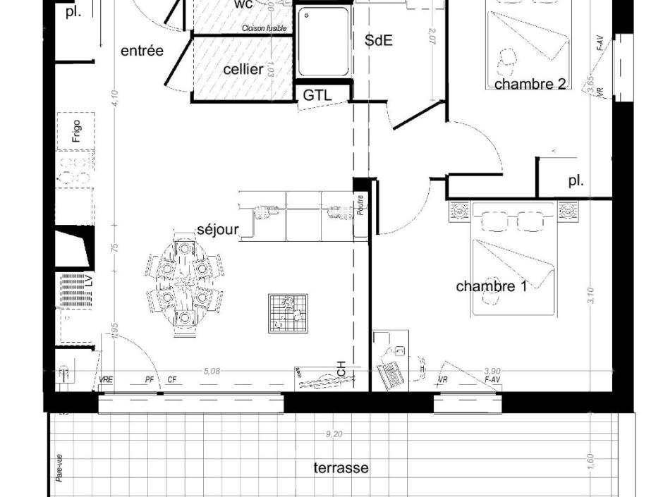 Ac3- vente appartement 
vezin le coquet
 1761957052