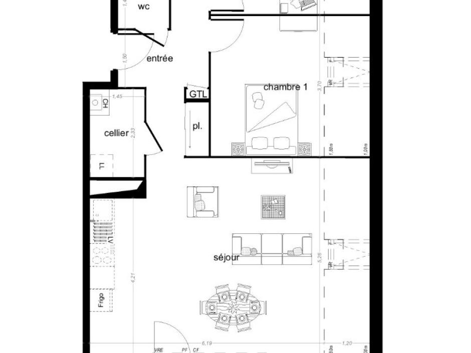 Ac3- vente appartement 
vezin le coquet
 1777678283