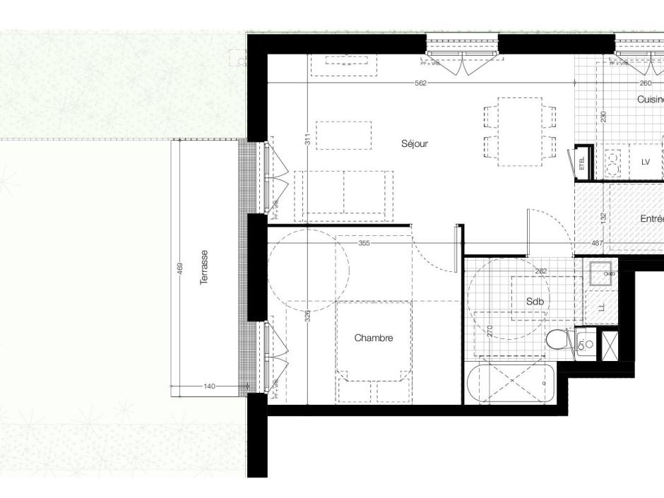 Ac3- vente appartement 
vitre
 1777678463