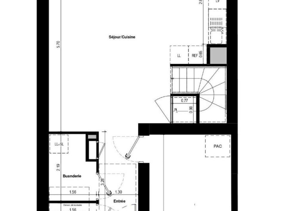 Ac3- vente maison 
saint jacques de la lande
 1777419312